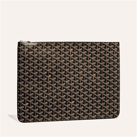 goyard senat pouch goyardine gm|SENAT GM DOCUMENT CASE .